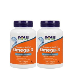 Now Omega 3 2x100 capsules Special Price