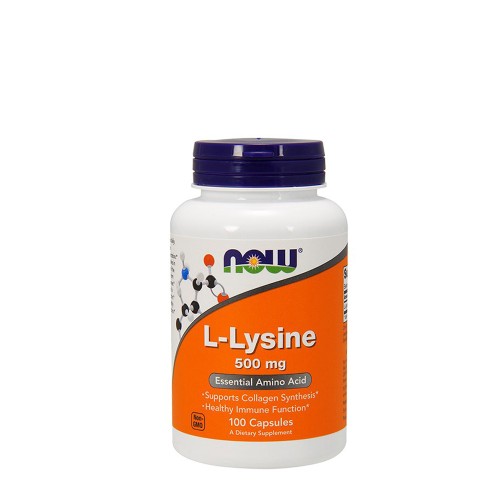 Now L-Lysine 500mg 100 capsules
