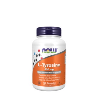 Now L-Tyrosine 500mg 120 capsules