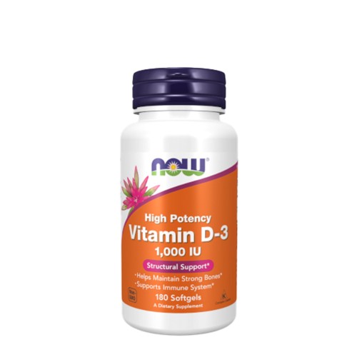 Now Vitamin D3 1000IU 180 capsules