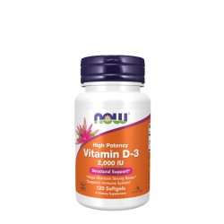 Now Vitamin D3 2000 IU 120 Capsules