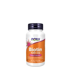 Now Biotin 5000mcg 60 capsules