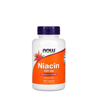 Now Niacin 500mg Vitamin B-3 100 capsules