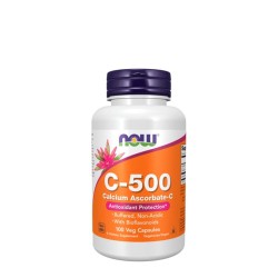 Now C-500 Calcium Ascorbate-C 100 capsules