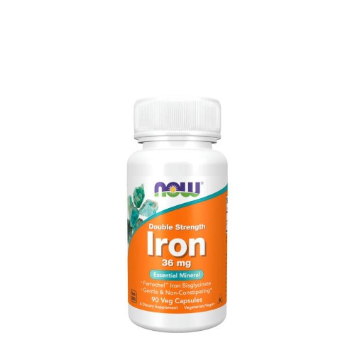 Now Iron Double Strength 36mg 90 capsules