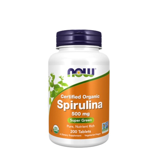 Now Spirulina 500mg 200 capsules