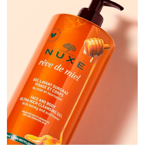 Nuxe Rêve de Miel Cleansing and Shower Gel 750ml