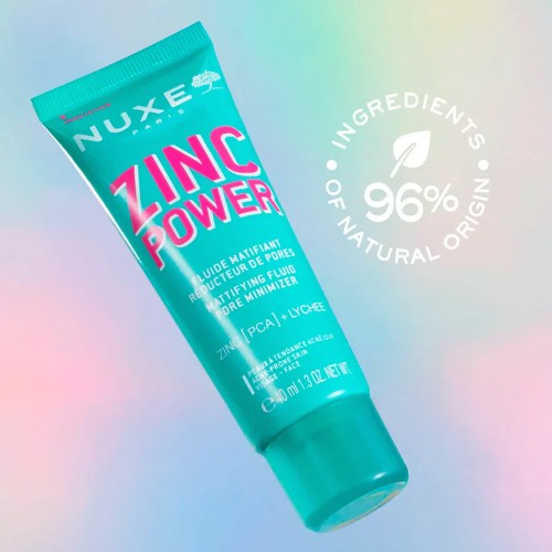 Nuxe Zinc Power Mattifying Fluid Pore Minimiser 40ml