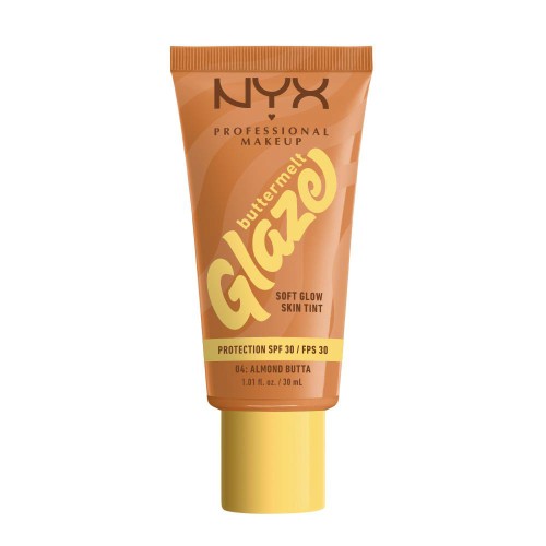 NYX Buttermelt Glaze Base Illuminating SPF30 04 Almond Butta
