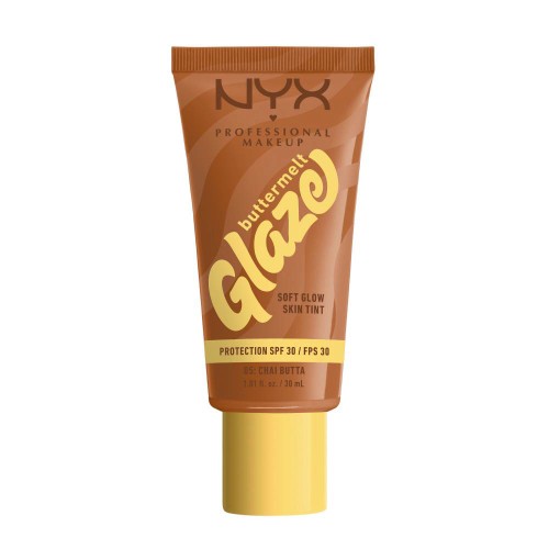 NYX Buttermelt Glaze Base Illuminating SPF30 05 Chai Butta