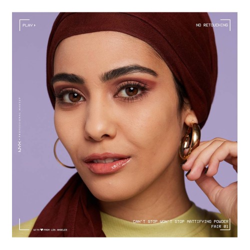 NYX Can't Stop Won't Stop Mattifying Powder - Fair
