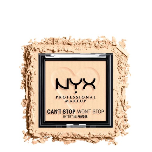 NYX Can't Stop Won't Stop Mattifying Powder - Fair