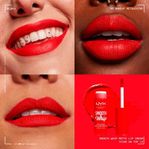 NYX Smooth Whip Matte Lip Cream Lipstick Icing on Top 4ml