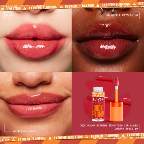 NYX Duck Plump Lip Gloss 19 Cherry Spice