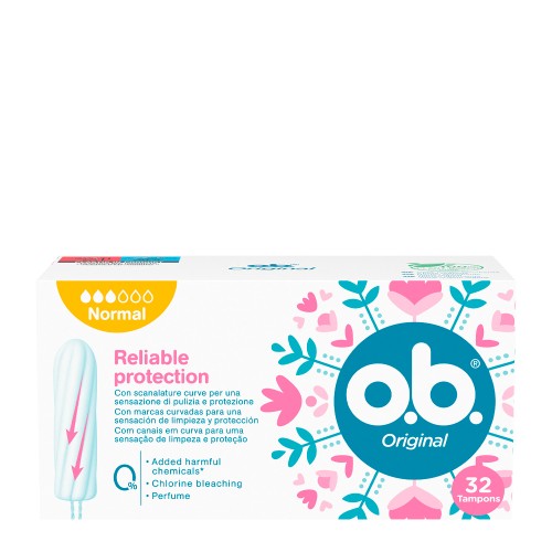 O.B. Original Normal Tampons 32 units