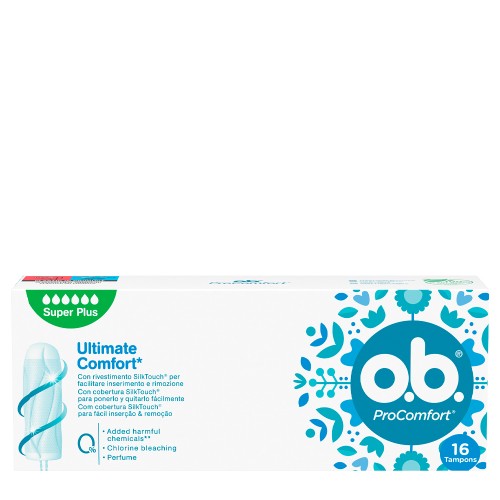 O.B. ProComfort Super Plus Tampons 16 units