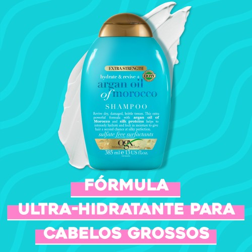 OGX Argan Oil Morocco Extra Strength Shampoo 385ml