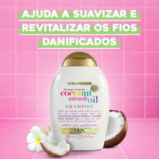 OGX Coconut Miracle Oil Extra Strength Shampoo 385ml
