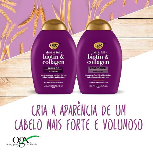 OGX Biotin Collagen Conditioner 385ml