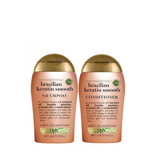 OGX Brazilian Keratin Duo Travel Sizes
