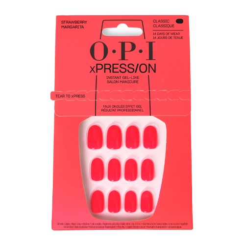OPI xPRESS/ON False Nails Strawberry Margarita