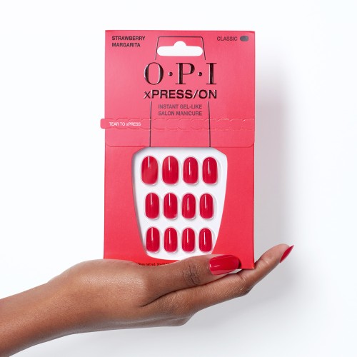 OPI xPRESS/ON False Nails Strawberry Margarita