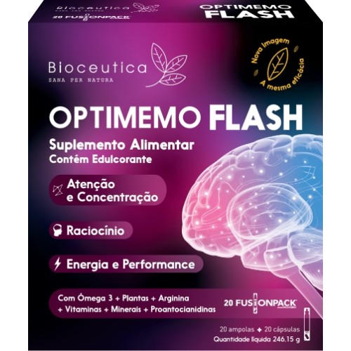 Optimemo Flash 20 ampoules + 20 capsules
