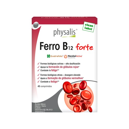 Physalis Iron B12 Strong 45 tablets
