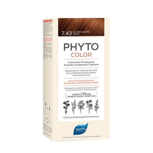 Phyto Color 7.43 Golden Coppery Laurel