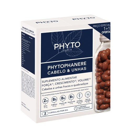 Phyto Phanere 120 Capsules Hair and Nails + OFFER 1 PACK