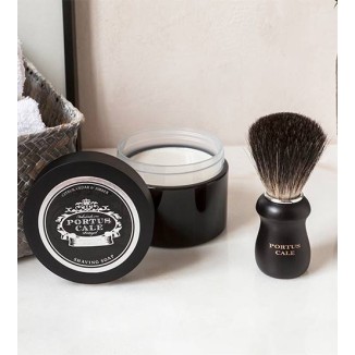 Portus Cale Shaving Brush Black Edition