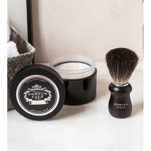 Portus Cale Shaving Brush Black Edition