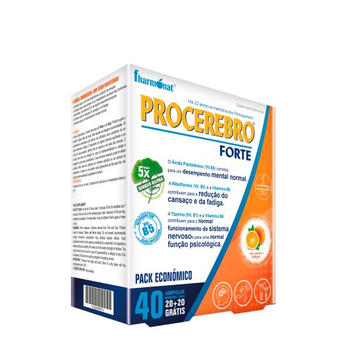 Procerebro Forte 40 ampoules