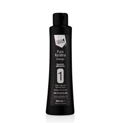 Real Natura Shampoo Without Pure Salt Keratin 300ml
