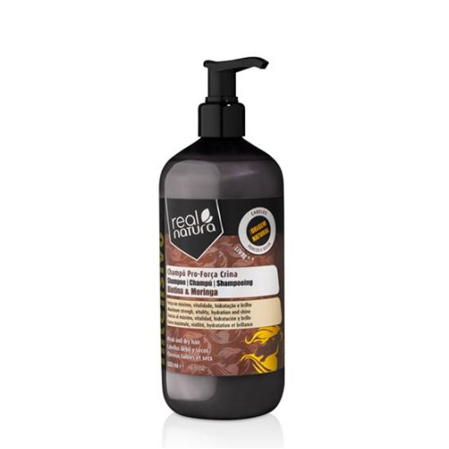 Real Natura Shampoo Without Salt Pro-Strength Horsehair 500ml