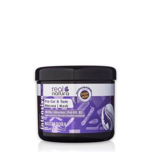 Real Natura Mask Without Salt Pro-Cor & Tone Matizante 500ml
