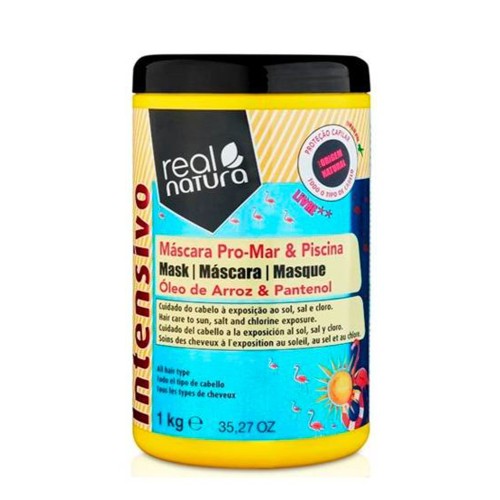 Real Natura Pro-Mar e Piscina Mask Without Salt 1000ml