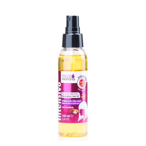 Real Natura Pro-Smooth Anti Frizz Argan Hair Oil 100ml