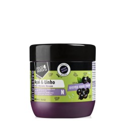 Real Natura Mask Super Hair Food Acai and Linen 500ml