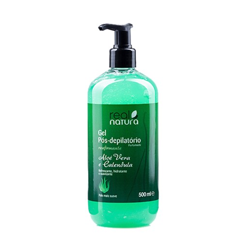 Real Natura Post Depilatory Gel Aloe Vera & Calendula 500ml