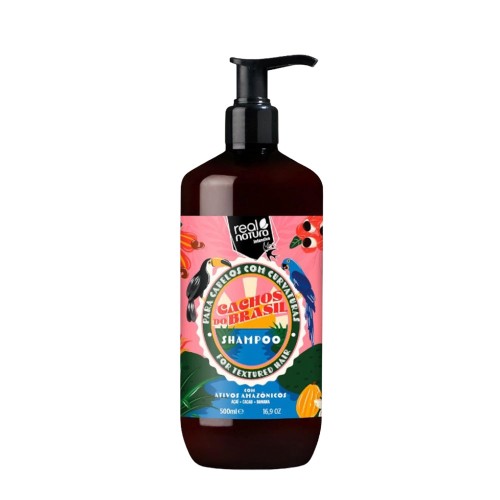 Real Natura Curls of Brazil Salt-Free Shampoo 500ml