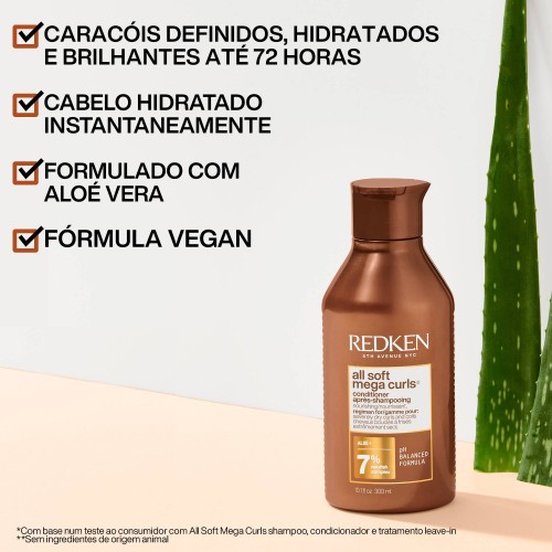Redken All Soft Mega Curls Conditioner 300ml