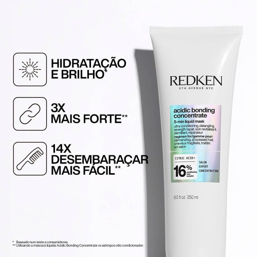 Redken Acidic Bonding Concentrate Liquid Mask 5 Minutes 250ml