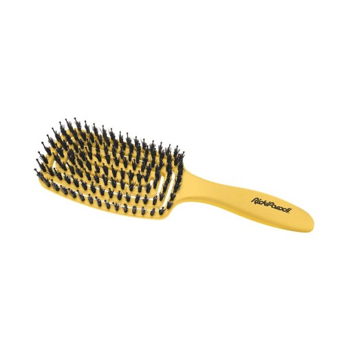 RickiParodi Biodegradable Spiral Concave Detangling Brush