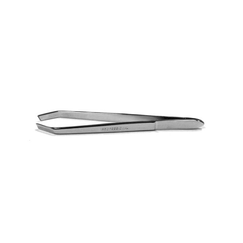 RickiParodi by Baruffaldi Oblique Stainless Steel Tweezers 10cm