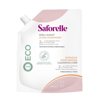 Saforelle Ultra-Hydrating 2 in 1 Washing Solution Refill 400ml