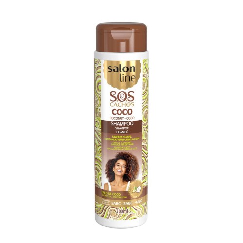 Salon Line SOS Coconut Shampoo Deep Treatment 300ml