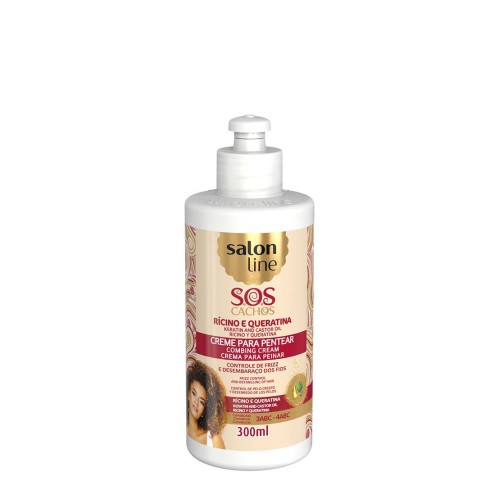 Salon Line SOS Cream Combing Ricor and Keratin 300ml