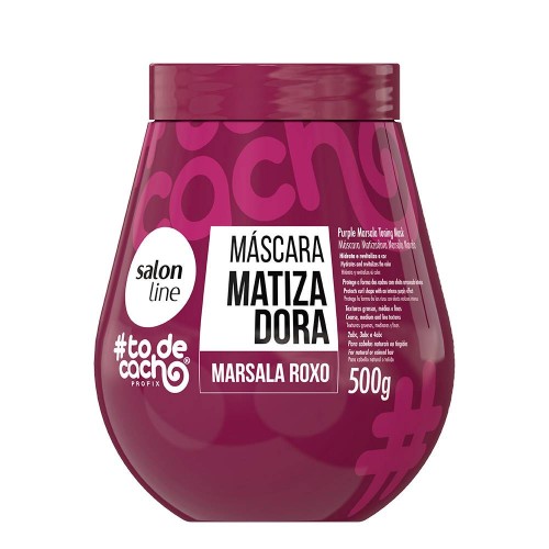 Salon Line #TODECACHO Mask Matizadora Marsala Purple 500g