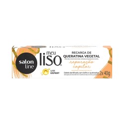 Salon Line My Smooth Vegetable Keratin Recharge 2x40g